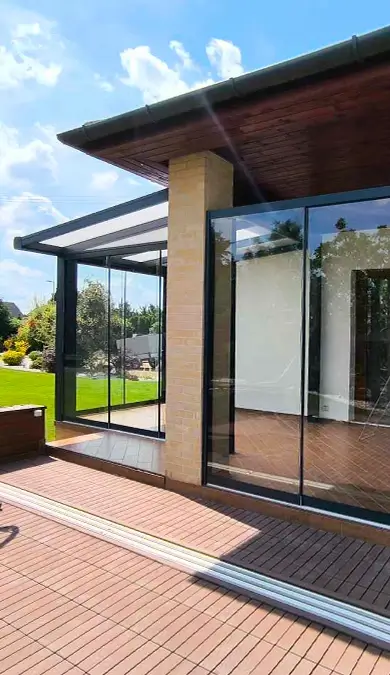 Alumínium terasz és télikert építés