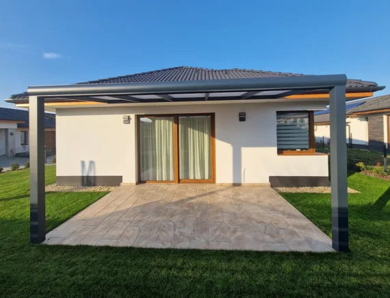 Modern terasztető építése és kivitelezése