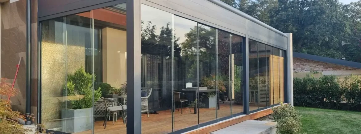 4 évszakos télikert építése