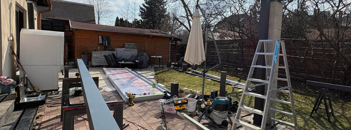 Teraszfelújítás szakszerű kivitelezéssel