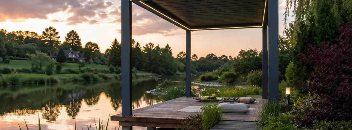 Alumínium pergola építése Debrecen